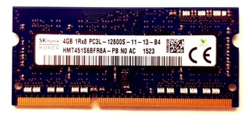 Pamięć RAM DDR3L HYNIX HMT451S6BFR8A-PB 4 GB
