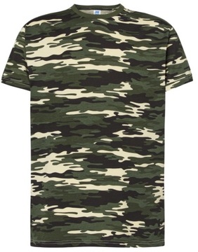 T-shirt koszulka 100% bawełna Camouflage Moro M