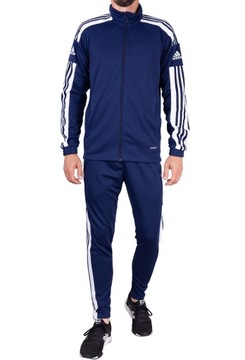 ADIDAS dres męski sportowy komplet spodnie bluza dresy piłkarskie XL