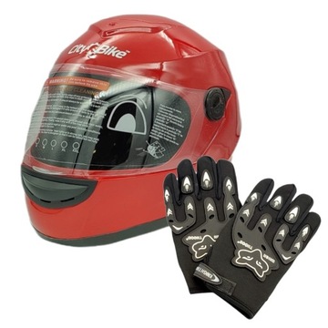 ШЛЕМ ДЛЯ СКУТЕРА МОТОЦИКЛА INTEGRAL ПОЛНОСТЬЮ ЗАКРЫТЫЙ L В ПОДАРОК ​​+ ПЕРЧАТКИ