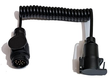 PRZEDŁUŻKA ADAPTER PRZEJŚCIÓWKA 13/7 KABEL SPIRALNY REDUKCJA 2M
