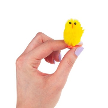 ЦЫПЛЕНКИ ДЛЯ КОРЗИНЫ ПАСХАЛЬНАЯ ЦЫПЛЕНКА ЖЕЛТАЯ 20x УКРАШЕНИЯ УКРАШЕНИЕ КОРЗИНЫ ДЛЯ ЯИЦ