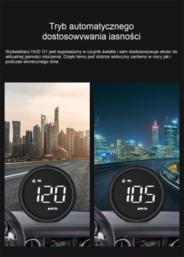 Автомобильный дисплей G1 - индикатор скорости вашего автомобиля - GPS/HUD
