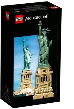 LEGO ARCHITECTURE 21042 СТАТУЯ СВОБОДЫ РОЖДЕСТВЕНСКИЙ ПОДАРОК ​​ДЛЯ ОФИСА