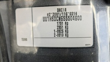 Dacia Duster I SUV Facelifting 1.2 TCe (Euro 6) 125KM 2016 Dacia Duster 1.2i 125PS OPŁACONY Bezwypadkowy, zdjęcie 19