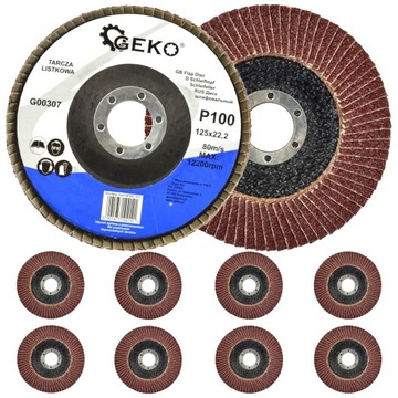 ОТКРЫТЫЙ ДИСК 125мм P100 МЕТАЛЛ ДЕРЕВО ПЛАСТИК