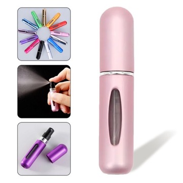 PERFUME ATOMIZER Флакон-дозатор для парфюмерной бирки 5 мл розовый матовый