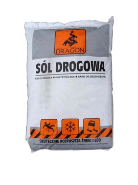 SÓL DROGOWA NA LÓD ANTYLÓD GOŁOLEDŹ WORKI 25 KG
