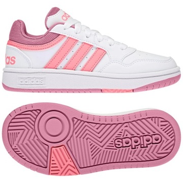 ADIDAS HOOPS 3.0 DAMSKIE MŁODZIEŻOWE 38 2/3