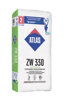 Szybkoschnąca zaprawa wyrównująca Atlas ZW330 25kg