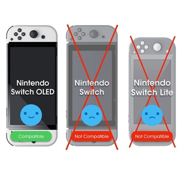 ЗАКАЛЕННОЕ СТЕКЛО 9H для NINTENDO SWITCH OLED, 2 шт.