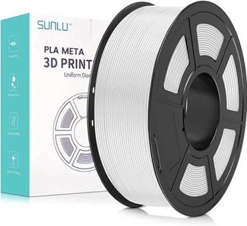 НИТЬ SUNLU META PLA БЕЛАЯ 1кг
