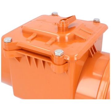 Штормовая задвижка 160 мм ОБРАТНЫЙ КЛАПАН Канализационная заслонка БЛОК АНТИ-РАС