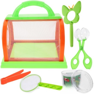 НАБОР ДЛЯ ЛОВЛИ ЖУКОВ В КЛЕТКЕ ДЛЯ НАБЛЮДЕНИЙ ЗА НАСЕКОМЫМИ