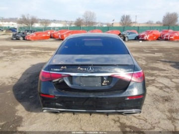 Mercedes Klasa S W223/V223 2022 Mercedes-Benz Klasa S 580 4Matic 2022 4.0 Benzyna 496KM, zdjęcie 4