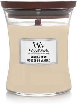 WoodWick Świeca VANILLA BEAN Średnia 275g