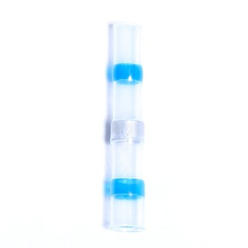 ТРУБКИ ТЕРМОУРУЧИВАЮЩИЕ КРЫШКИ С ЖЕСТЬЮ Синие 50 шт.