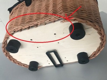 Велосипедная корзина для собак KlickFix Doggy Basket Plus