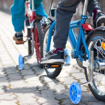 РЕГУЛИРУЕМЫЕ БОКОВЫЕ КОЛЕСА 12–20 ДЮЙМОВ, СВЕТЯЩИЙСЯ СВЕТОДИОД