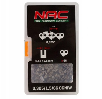 Łańcuch NAC 40cm/16