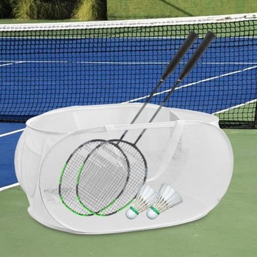 Складная сетчатая корзина для грязной одежды, складная корзина для белья, белые игрушки