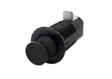 ZAMEK WCISKANY OKRĄGŁY CZARNY SOUTHCO