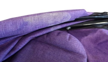 Коляска трехколесная с навесом детская, фиолетовая TRIKE FIX SE