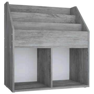 Regał VidaXL Inna kolekcja 1 x 1 x 1 cm odcienie szarości
