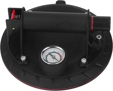 UCHWYT PRZYSSAWKA PRÓŻNIOWA Z POMPKĄ MANOMETREM