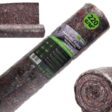 FILC OCHRONNY Z FOLIĄ MATA MALARSKA 1x25mb 220G/M2