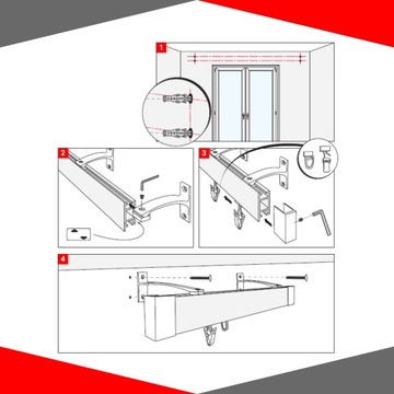 КАРКАС ДЛЯ КВАРТИРЫ СОВРЕМЕННЫЙ ОДИН ПОТОЛОК 240 СМ