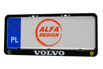 Рамка номерного знака малая VOLVO MOOSE 1 шт. США JDM.