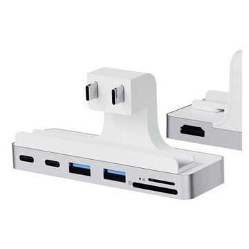 4Apple_pl Hub iMac 24 HDMI 4K 60 Гц 2xUSB-C SD TF