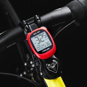 LICZNIK ROWEROWY KOMPUTER GPS PRĘDKOŚCIOMIERZ LCD