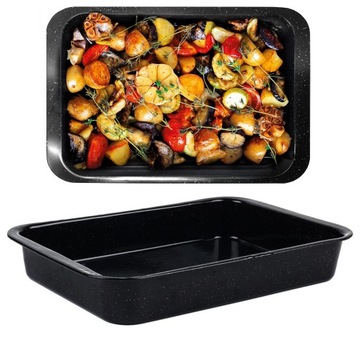 BLACHA FORMA DO PIECZENIA BRYTFANNA NIEPRZYWIERAJĄCA NON STICK 24 x 34 cm