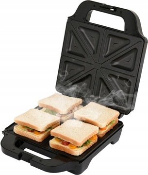 LUND 1400W СЭНДВИЧ-ТОСТЕР НА 4 ВКУСА