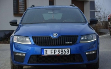 Skoda Octavia III RS Kombi 2.0 TDI 184KM 2016 Skoda Octavia 2.0TDI RS 2016r Led Navi Skora 2 KPL KOL Oryginal lak Sprowa, zdjęcie 2