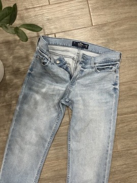 HOLLISTER męskie spodnie slim jeans W28L30 28x30