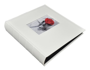 ALBUM na zdjęcia do wklejania 100 cz. stron WHITE