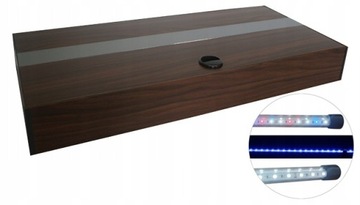 POKRYWA DO AKWARIUM ALUMINIOWA MINI ALU 80x35cm 18W LED 17 KOLORÓW