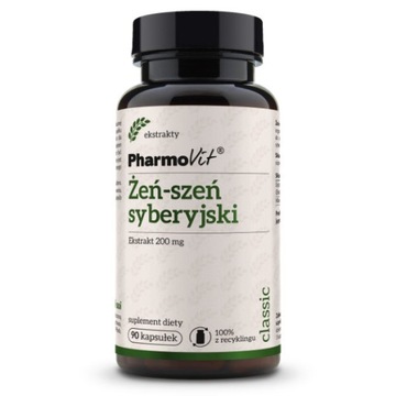 Żeń szeń syberyjski Eleutherococcus senticosus