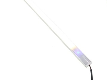 КОМПЛЕКТ ПРОФИЛЯ ПОД ШКАФОМ + ХОЛОДНАЯ СВЕТОДИОДНАЯ ЛЕНТА | 1М