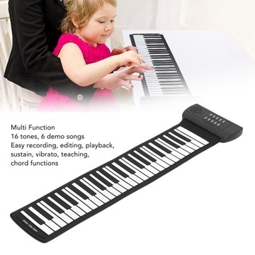 Roll Up Piano 49 клавиш 4D объемный звук