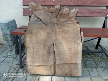 Доски DT16 корень ореха 2 шт. под смолой