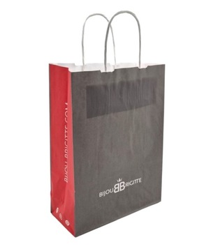 TORBA PAPIEROWA BIJOU BRIGITTE 220x100x290 EKO TOREBKI 22x10x29cm - 25szt