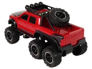 Внедорожник 1:16 с красным приводом