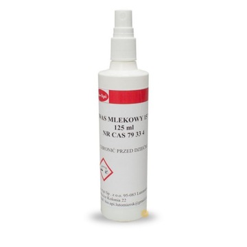 Kwas mlekowy 15% w sprayu z atomizerem 125 ml Bio-API higiena w pasiece