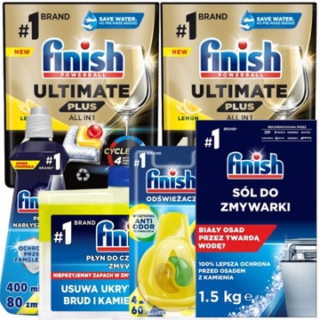 Finish Zestaw Ultimate Plus 90 XL 6 produktów