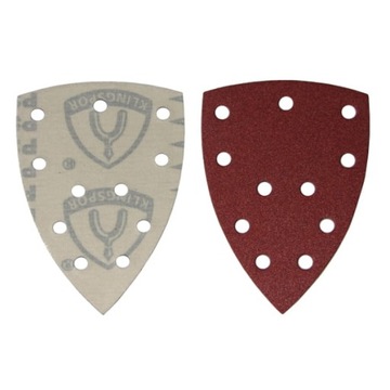 PAPIER ŚCIERNY ŻELAZKO KLINGSPOR PS18E 11 OTWORÓW P180