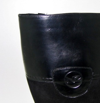 -% ЧЕРНЫЕ ботинки, кожа Нубук, УТЕПЛЕННЫЕ, размер 38.